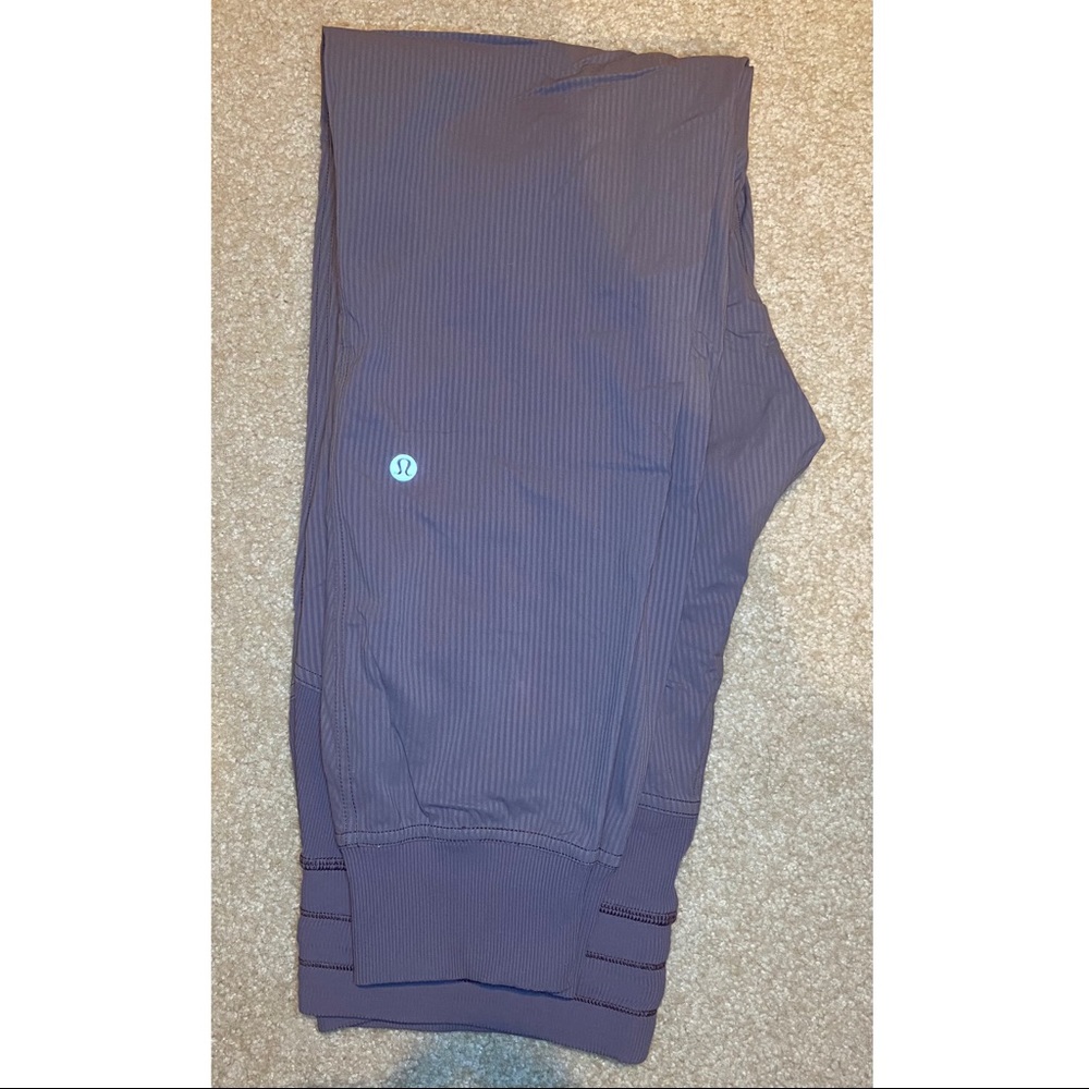 Purple Lululemon Dance Studio Joggers